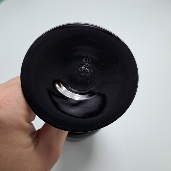 Lenox Midnight Mood Black Water Goblet - Picture 7 of 7